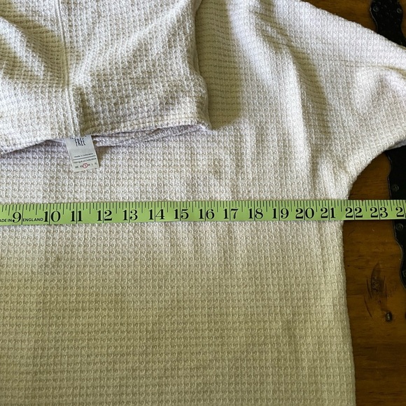 We the Free Ivory Turtleneck Slouch Long Ottoman Sweater Sz Small S - Picture 4 of 15